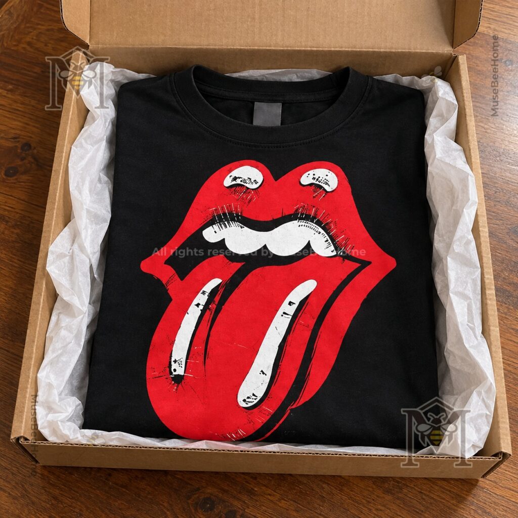 BTS V World Tour ARIRANG LIMA Rolling Stones Voodoo Lounge T-Shirt - photo 5