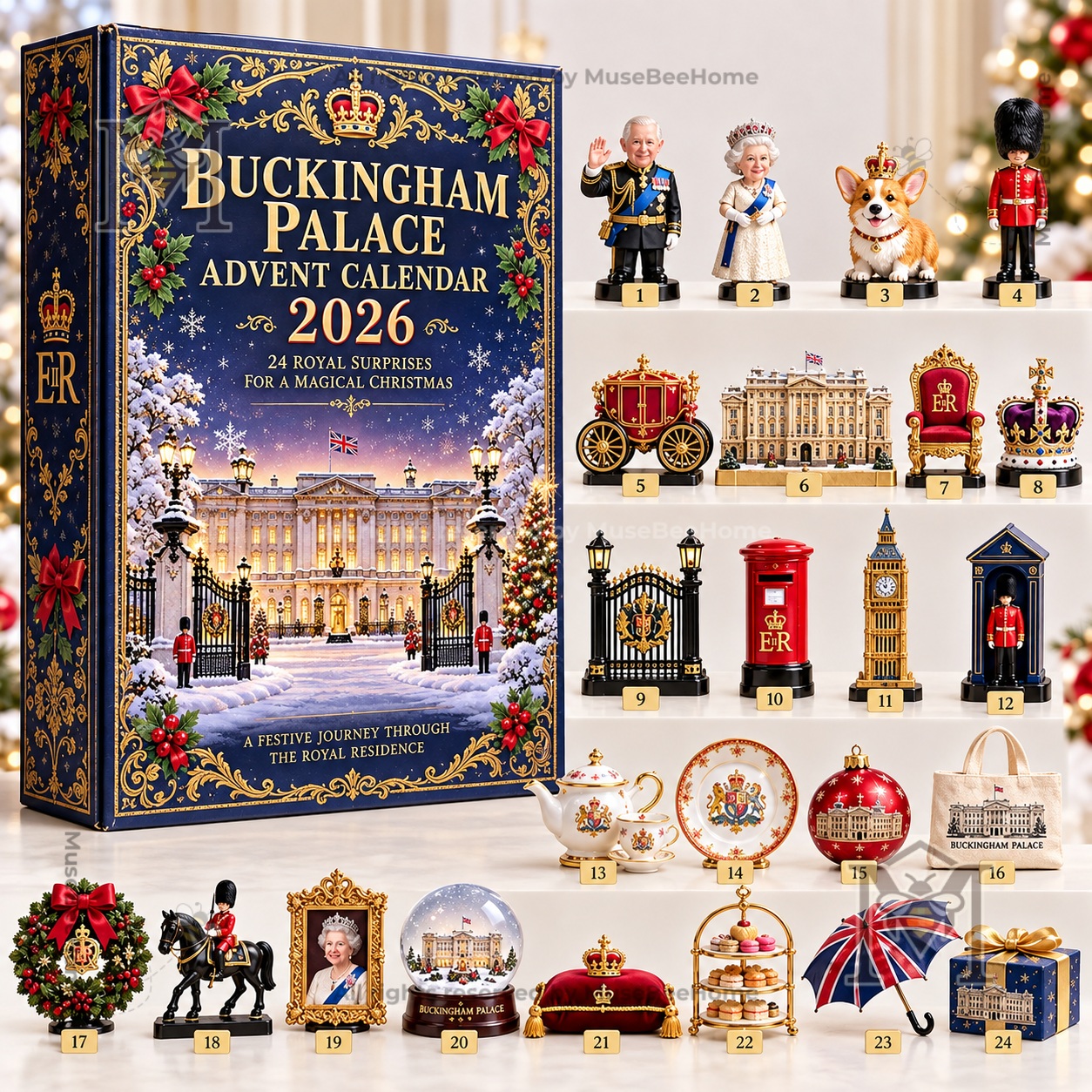 Buckingham Palace Royal Holiday Countdown 2026 Advent Calendar - photo 2