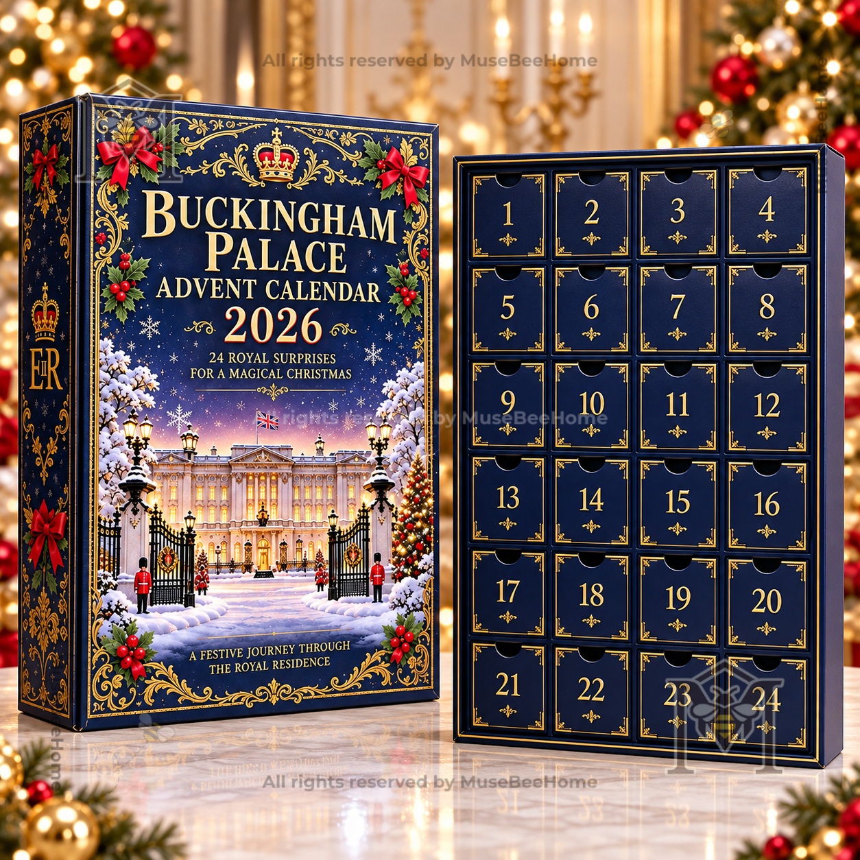 Buckingham Palace Royal Holiday Countdown 2026 Advent Calendar - photo 3
