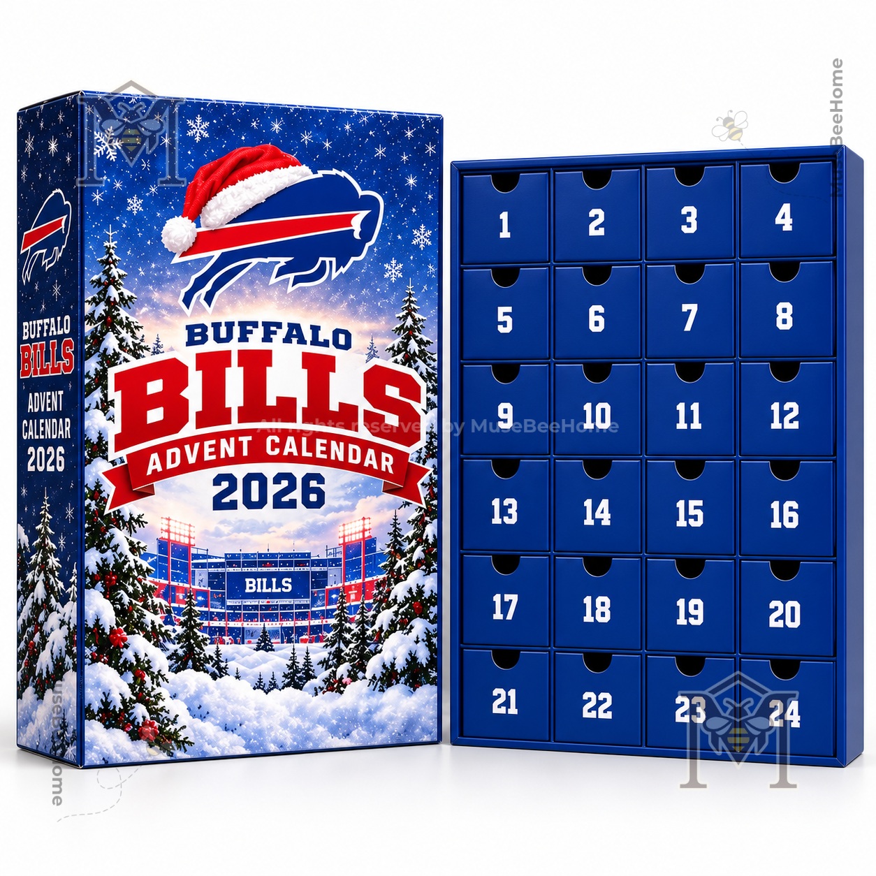 Buffalo Bills Christmas Advent Calendar 2026 - photo 3