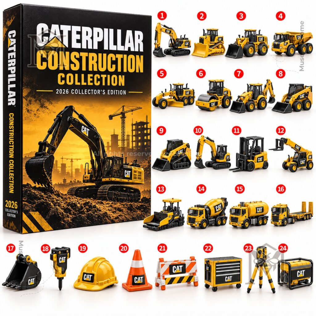 Caterpillar Advent Calendar 2026 - photo 2