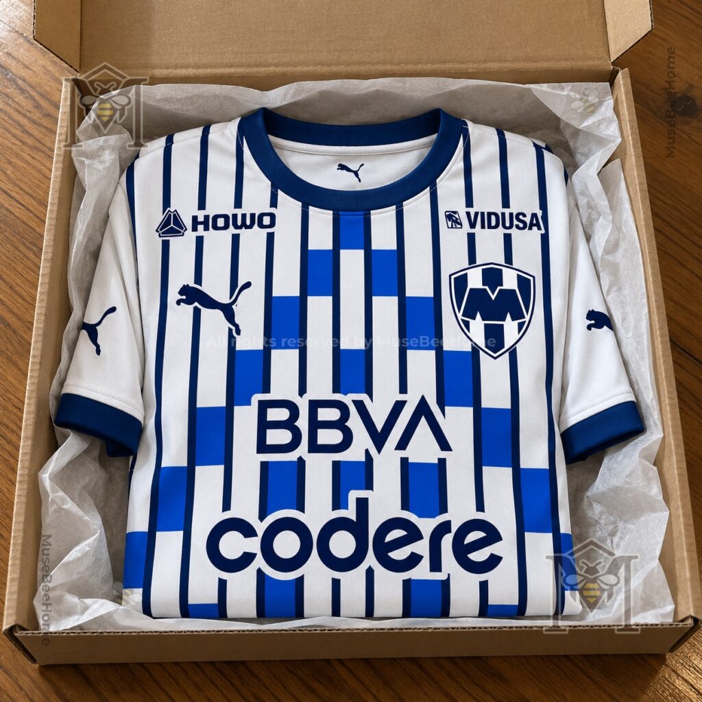 Club de Fútbol Monterrey football jersey - full displayed view