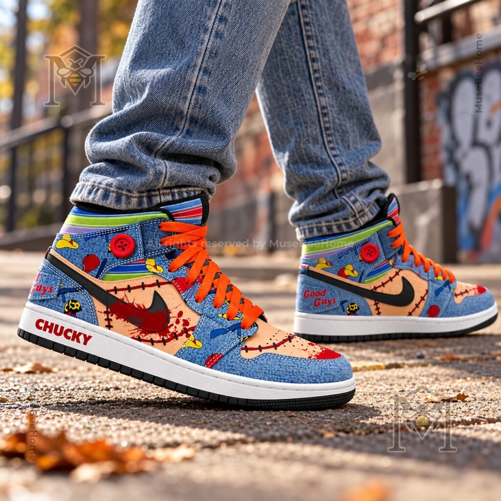 Chucky Good Guys Horror Movie High Top Sneakers 2026 - photo 3