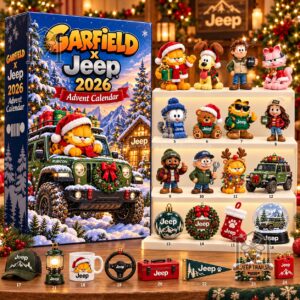 Garfield x Jeep 2026 Christmas Advent Calendar - photo 2