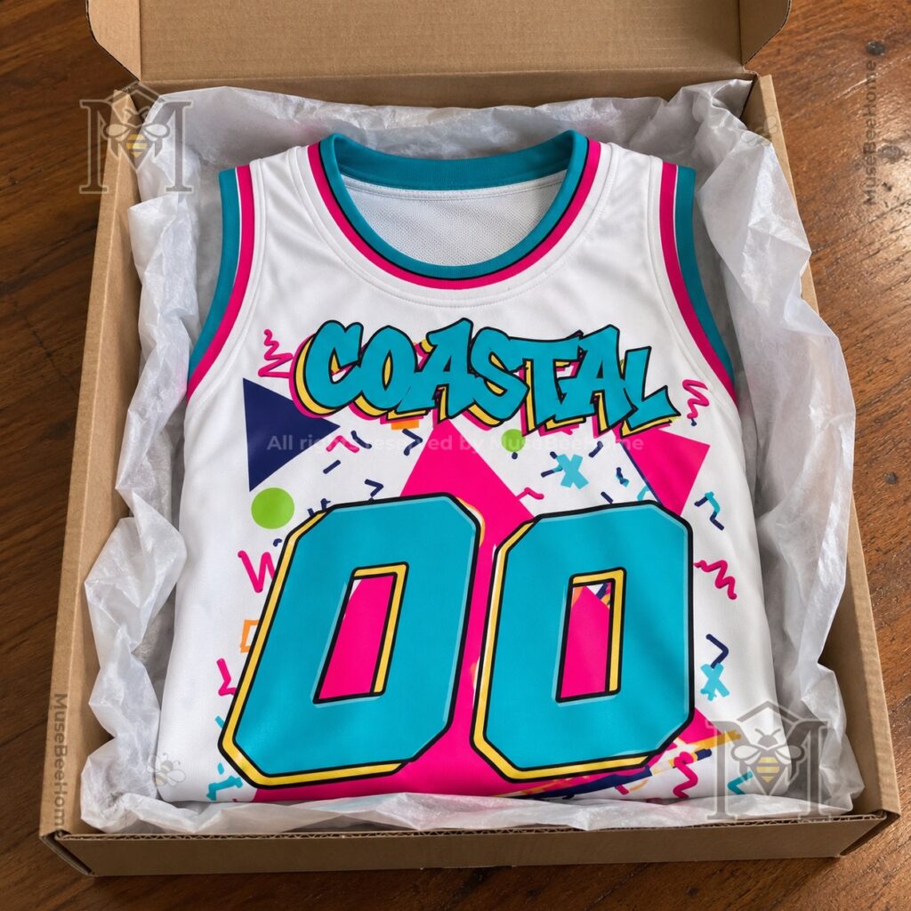 Coastal Carolina Chanticleers 90s Throwback Basketball Jersey - photo 3