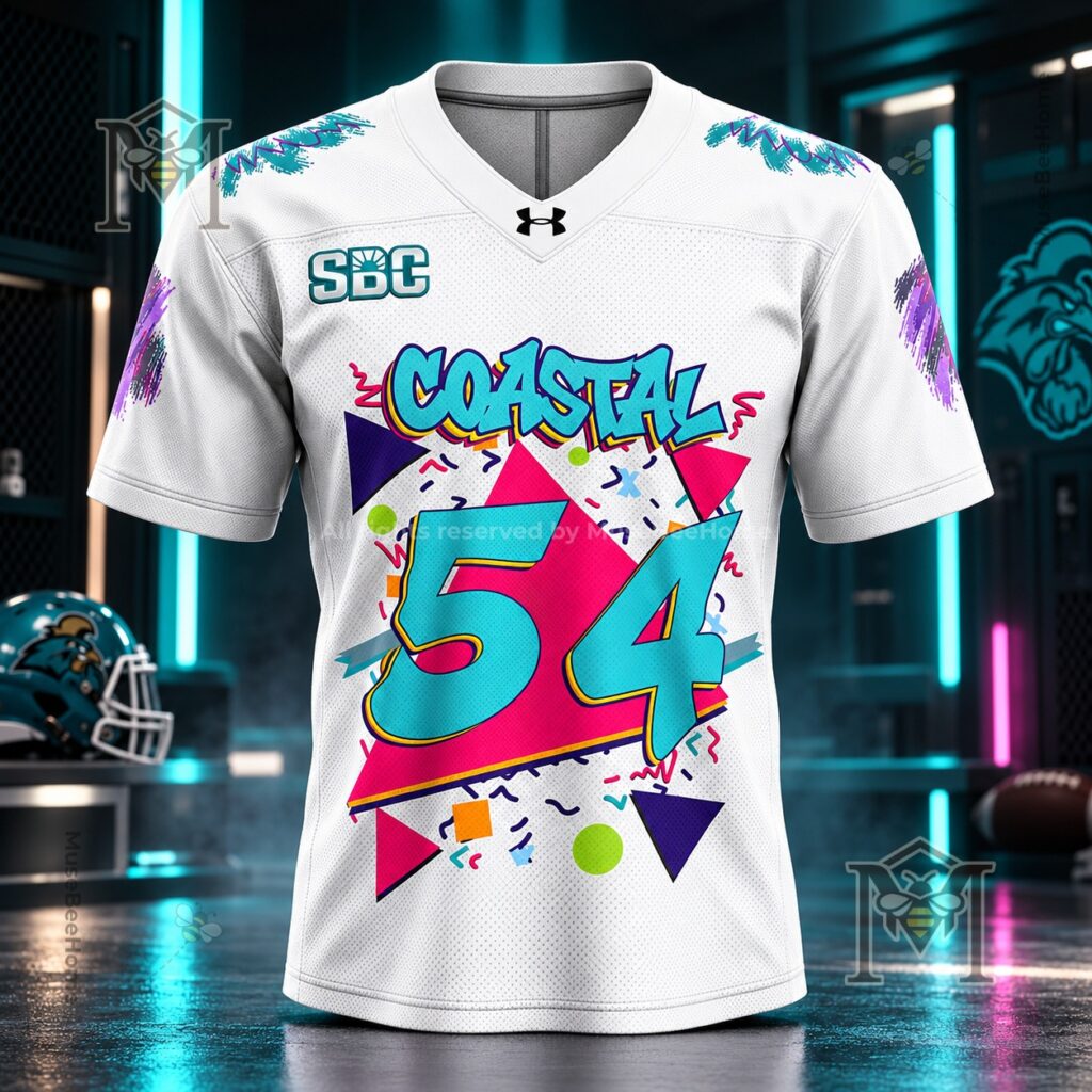 Coastal Carolina Chanticleers NCAA Football Jersey - front view