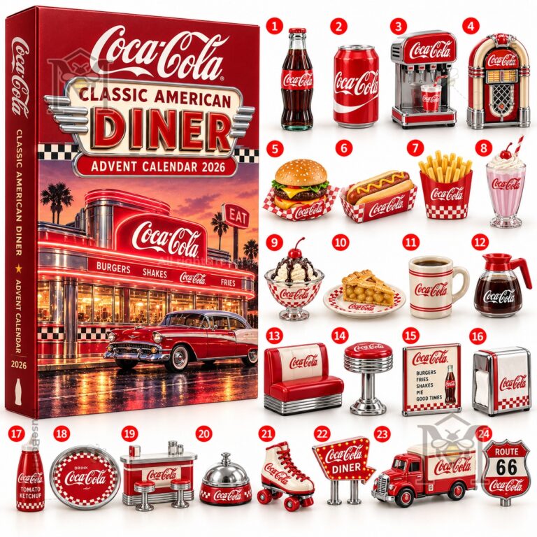 Coca-Cola Classic American Diner 2026 Advent Calendar - photo 2