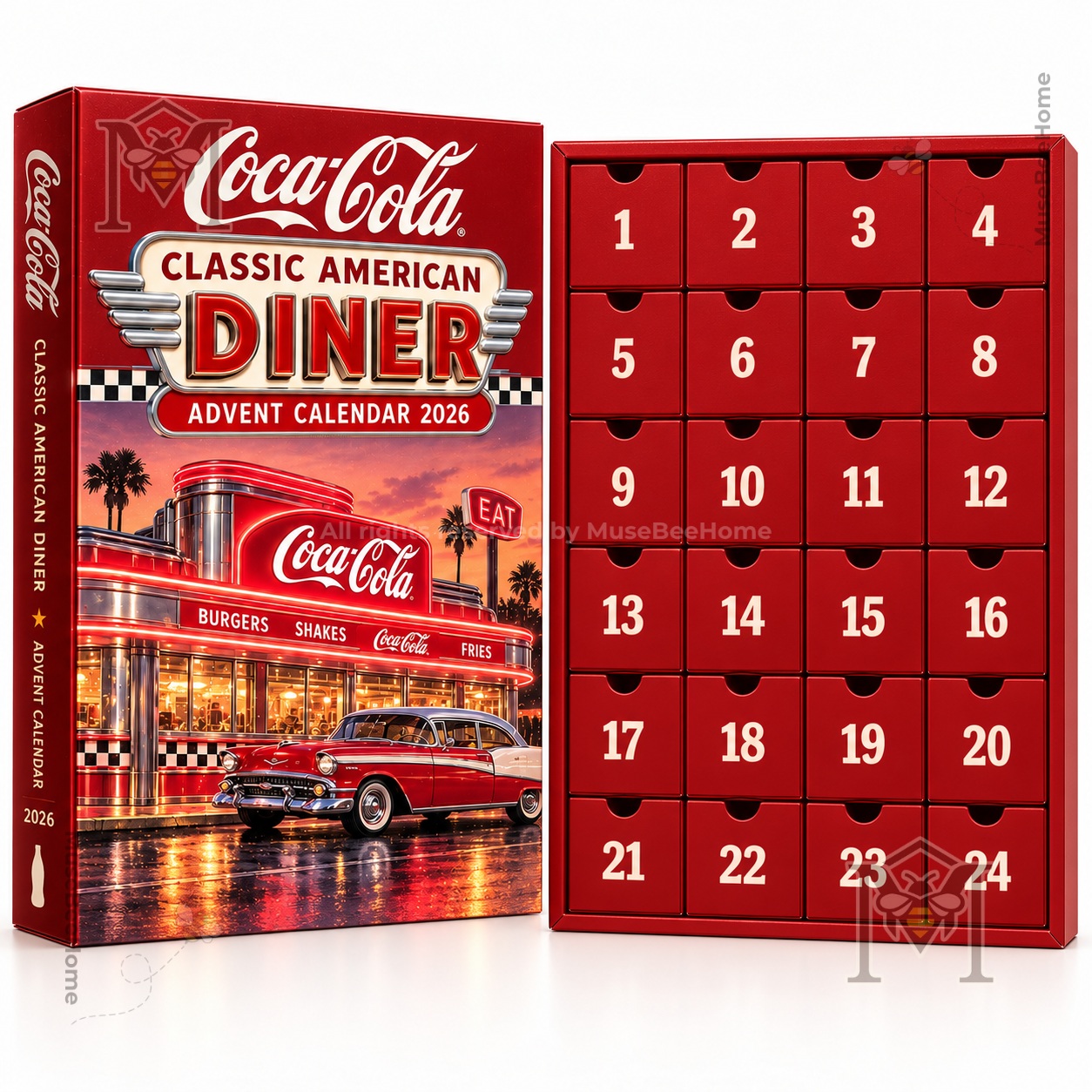 Coca-Cola Classic American Diner 2026 Advent Calendar - photo 3