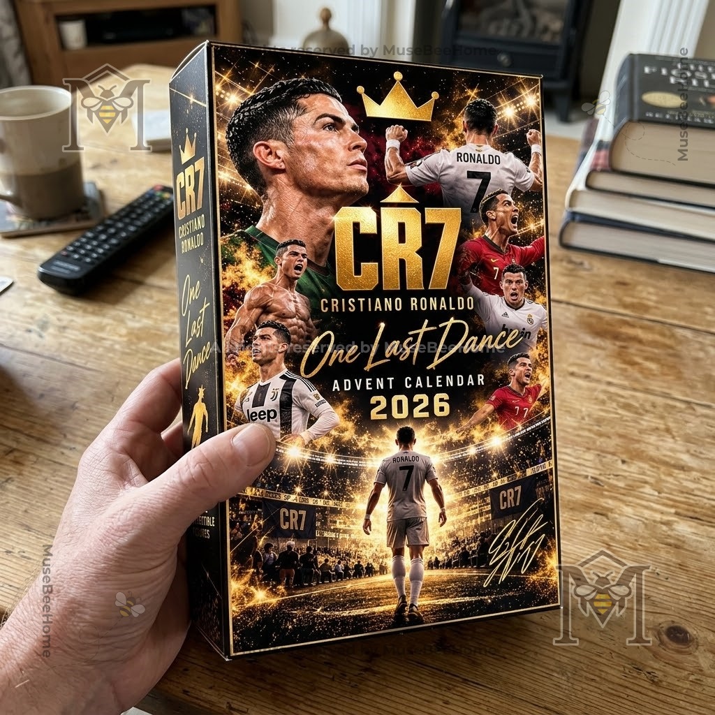 Cristiano Ronaldo One Last Dance 2026 Advent Calendar - collectible figure display