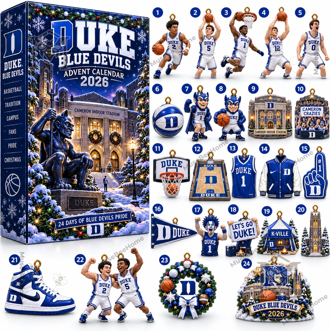 Duke Blue Devils Advent Calendar 2026 - photo 2
