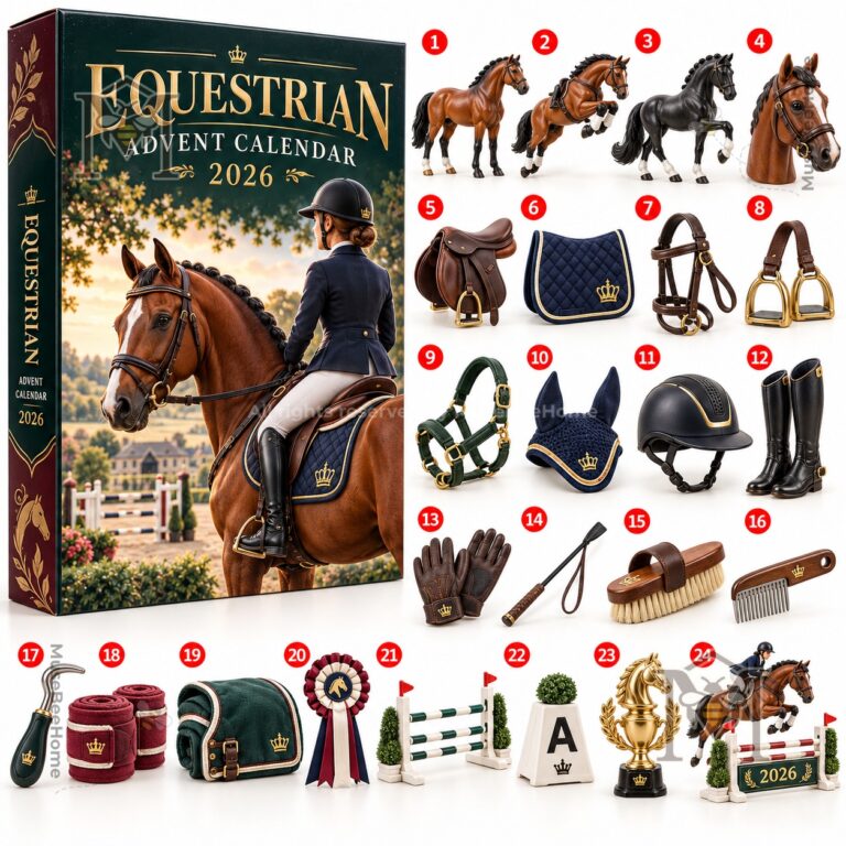 Front cover showing horse, rider, and gold 2026 lettering