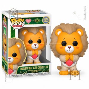 Tenderheart Bear Cowardly Lion Funko Pop Vinyl Figure - front view with collector box