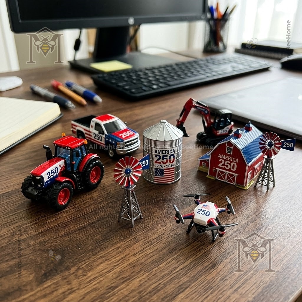 Farming x America 250th Anniversary Advent Calendar 2026 - full boxed product view