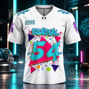 Coastal Carolina Chanticleers NCAA Football Jersey - front view