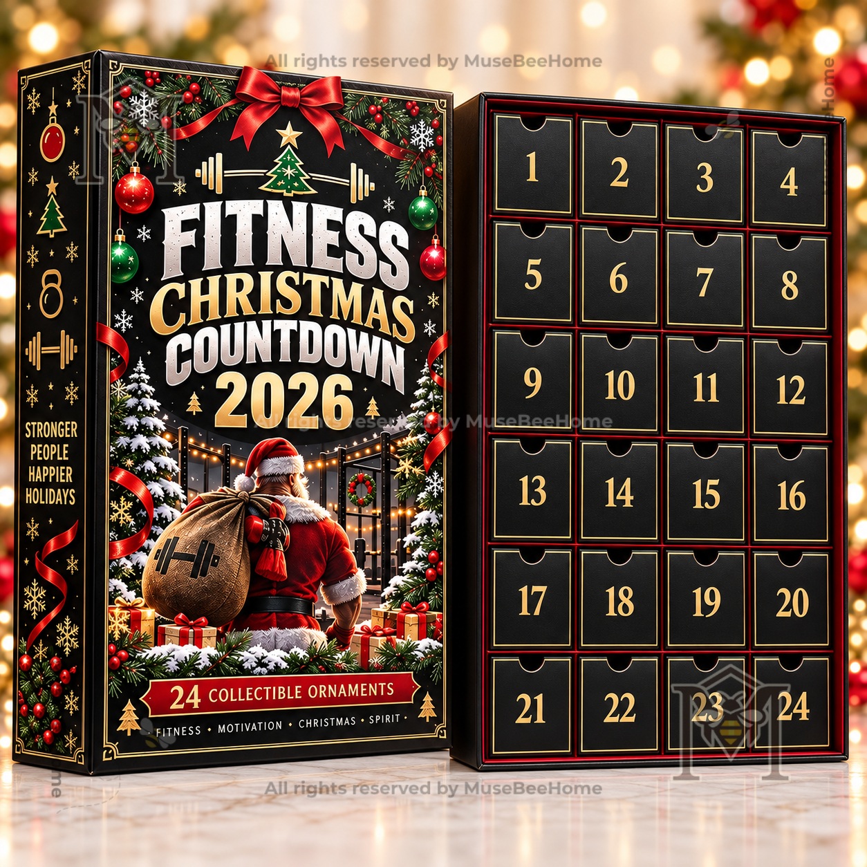 Fitness Advent Calendar Christmas Countdown 2026 - photo 3
