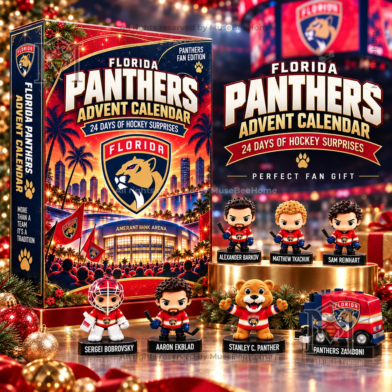 Florida Panthers Advent Calendar - front box artwork