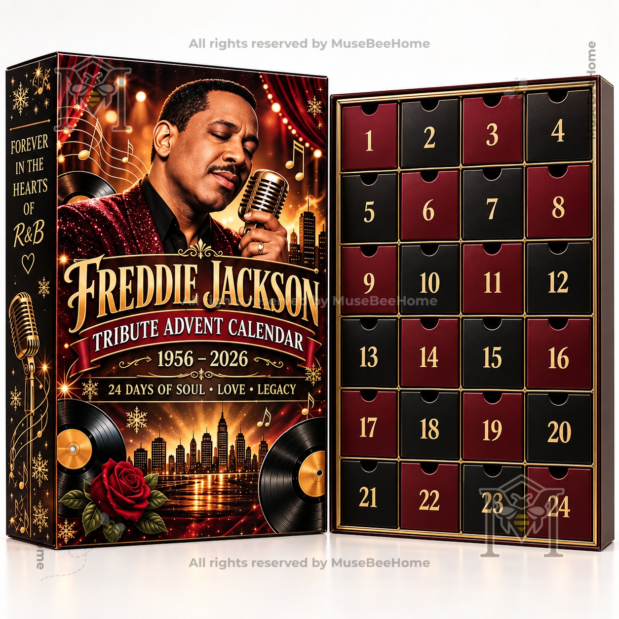 Freddie Jackson 1956-2026 Tribute Advent Calendar - photo 3
