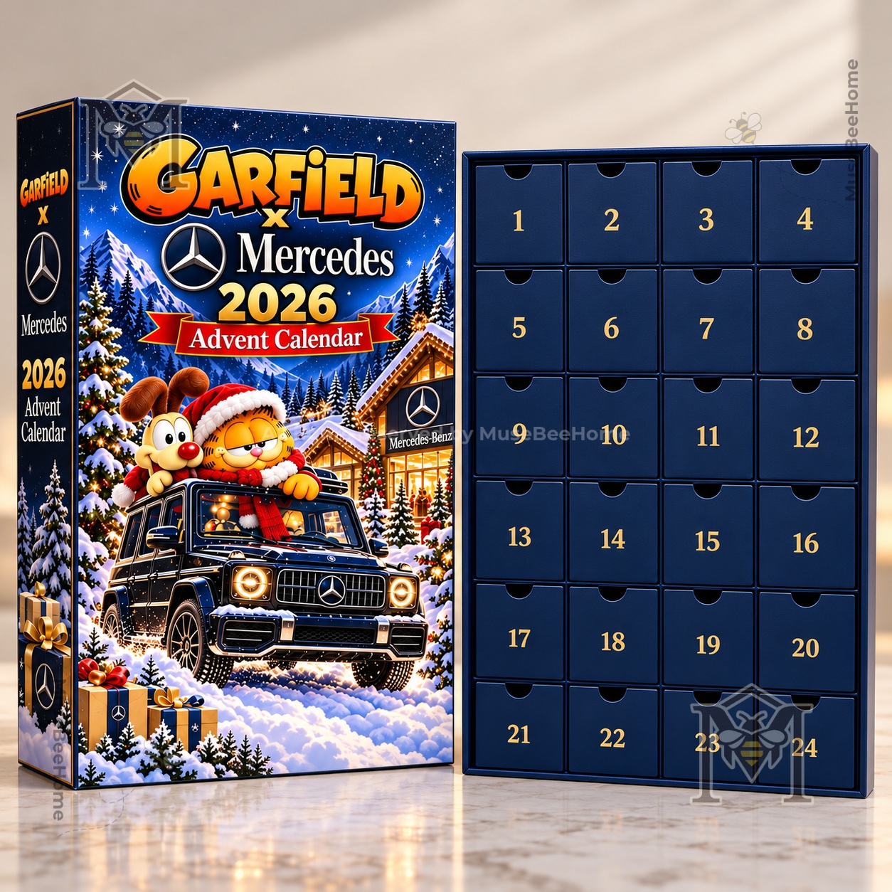 Garfield x Mercedes 2026 Christmas Advent Calendar - photo 3