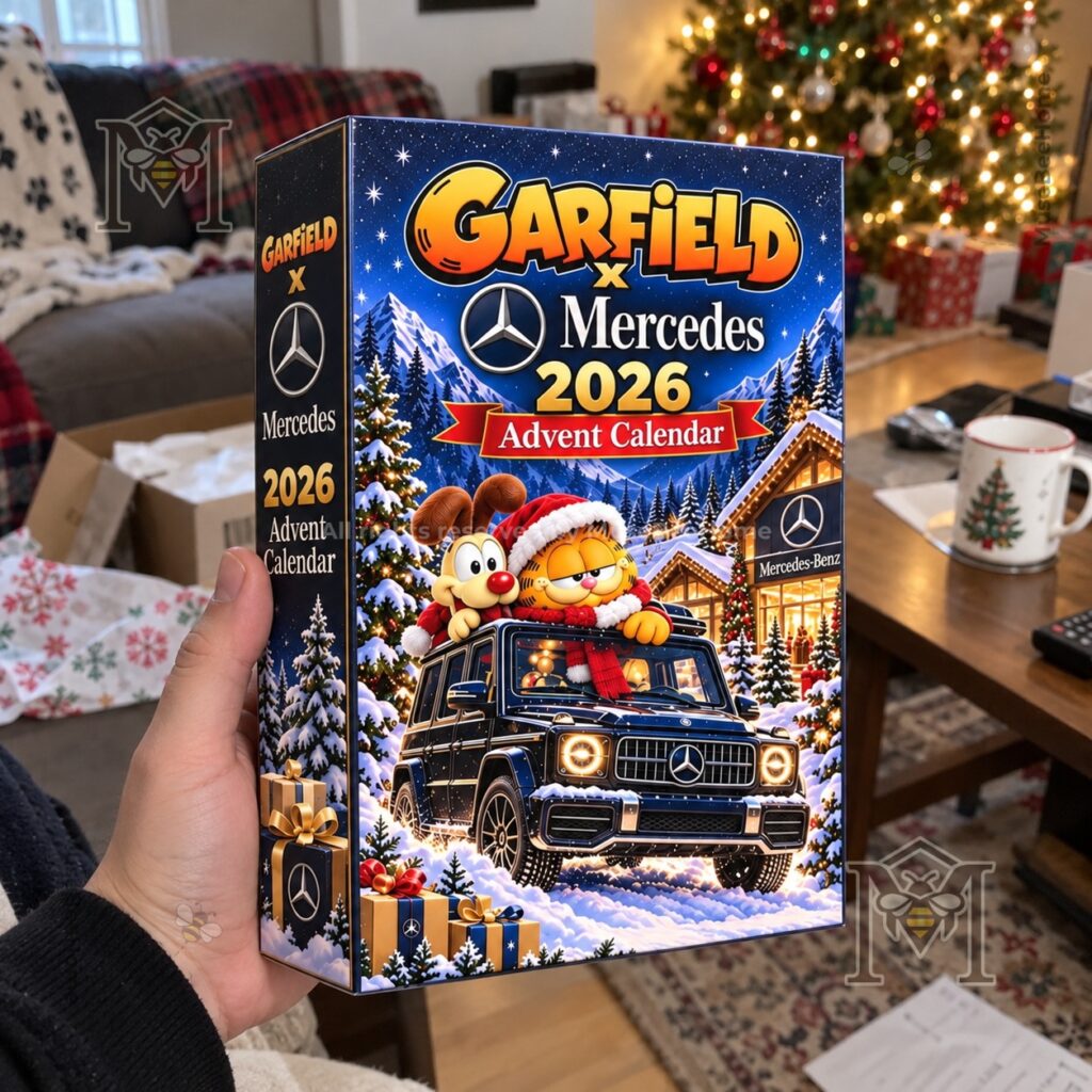 Garfield x Mercedes 2026 Christmas Advent Calendar - photo 4