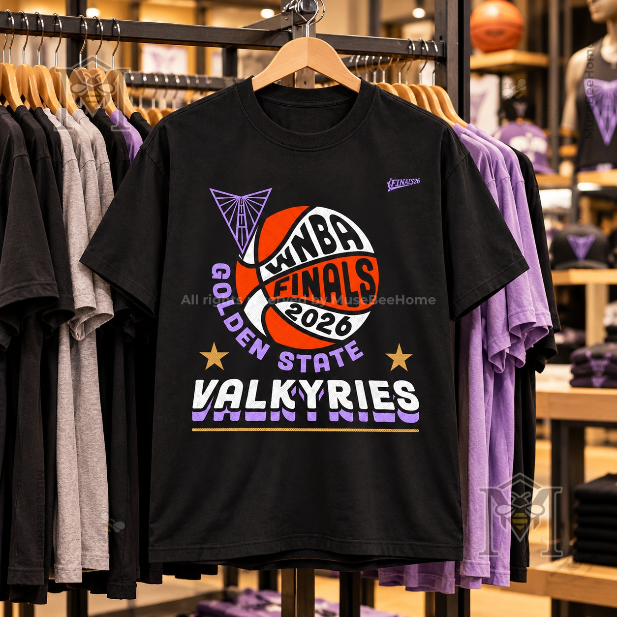 Golden State Valkyries WNBA Finals 2026 T-Shirt - photo 3