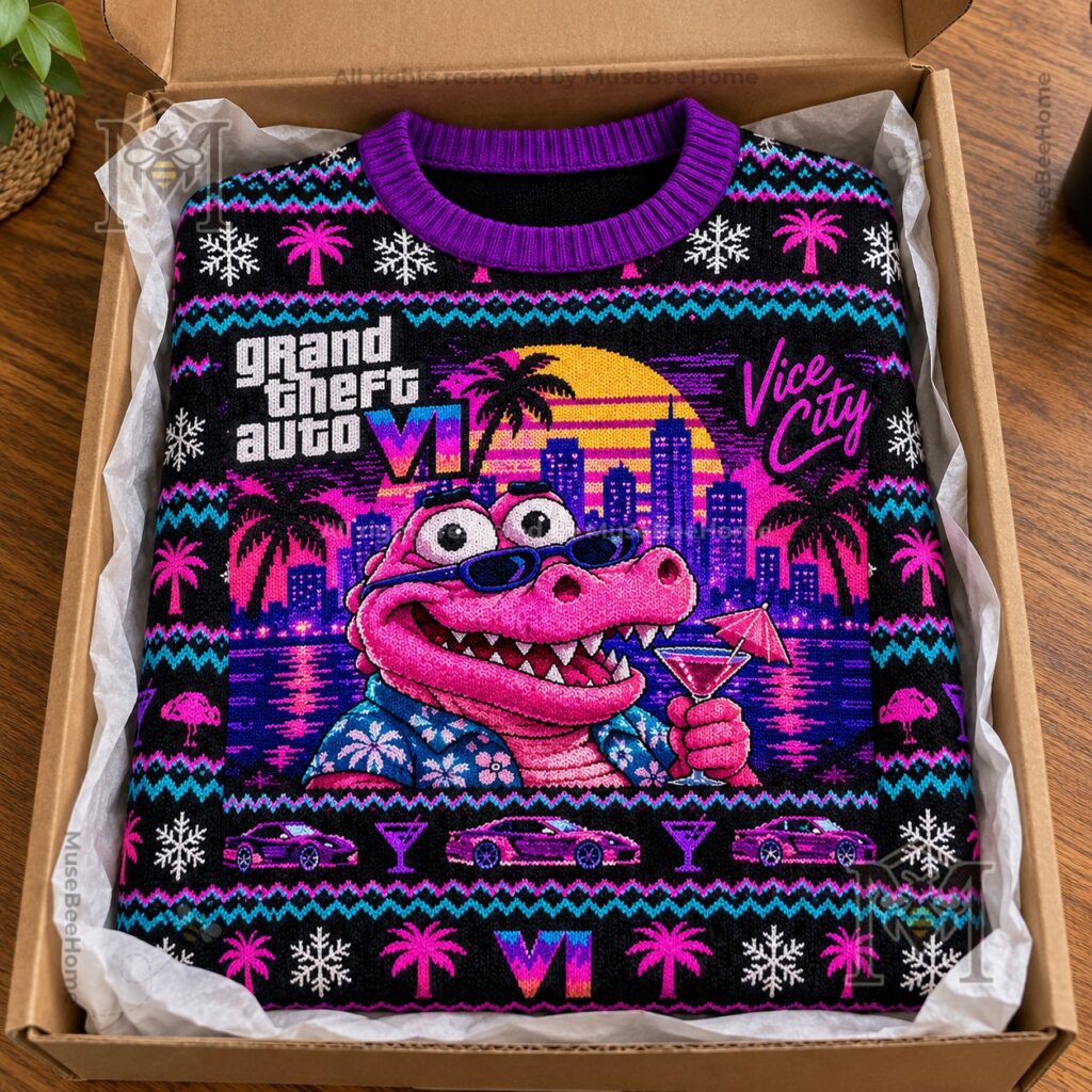 Grand Theft Auto VI Macca the Gator Ugly Sweater - photo 5