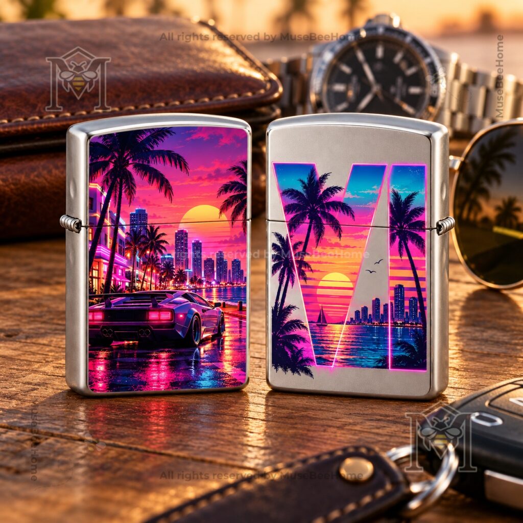 Grand Theft Auto VI Vice City Zippo Lighter - photo 4