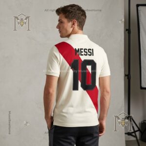 River Plate Lionel Messi Honorary Club Member Football Jersey - photo 3
