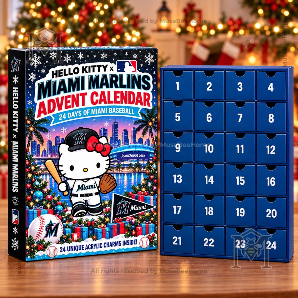 Hello Kitty x Miami Marlins Christmas Advent Calendar - photo 3