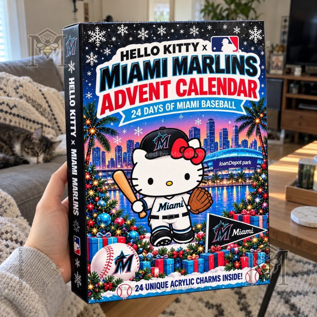 Hello Kitty x Miami Marlins Christmas Advent Calendar - photo 4