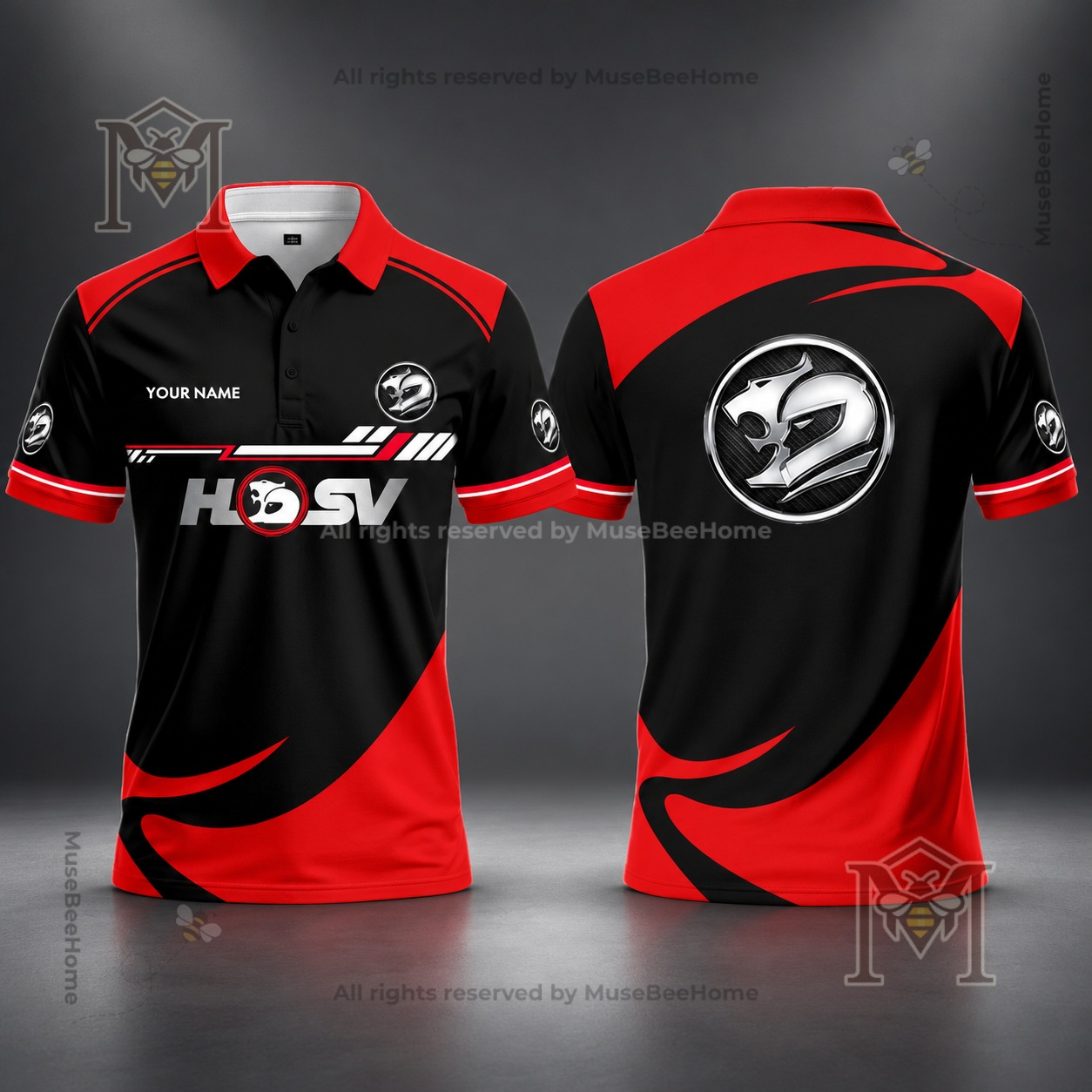 Holden Special Vehicles HSV Automotive Logo Polo