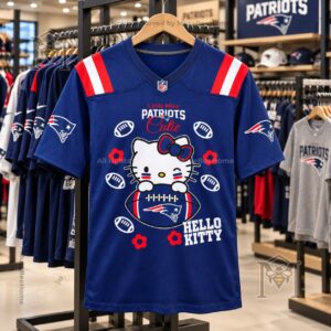 New England Patriots Hello Kitty Football Custom Jersey 2026 - photo 4