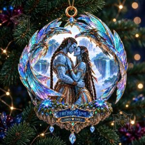 Avatar Na'vi Couple Personalized Ornament - photo 2