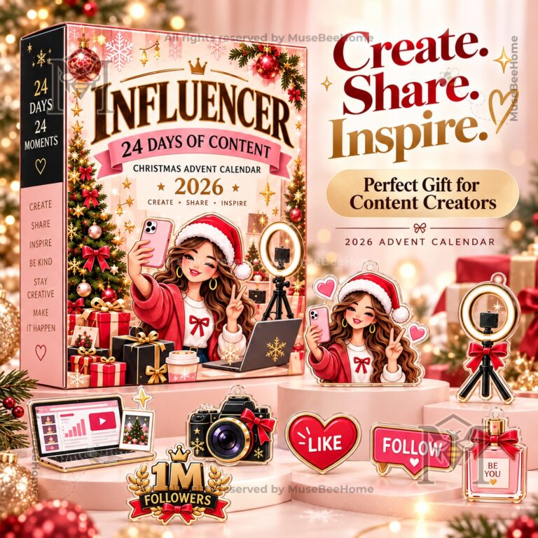 Influencer 2026 Christmas Advent Calendar - front packaging view