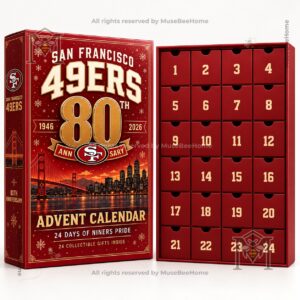 San Francisco 49ers 80th Anniversary 2026 Advent Calendar - photo 3