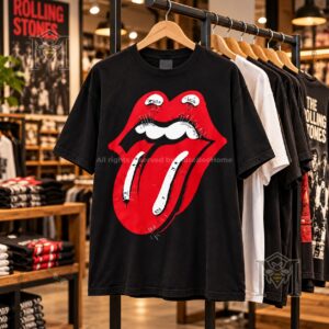 BTS V World Tour ARIRANG LIMA Rolling Stones Voodoo Lounge T-Shirt - photo 4