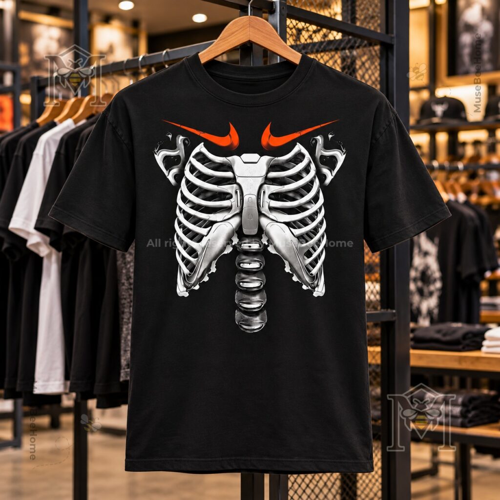 Ja’Marr Chase x Nike Football Skeleton T-Shirt - photo 3
