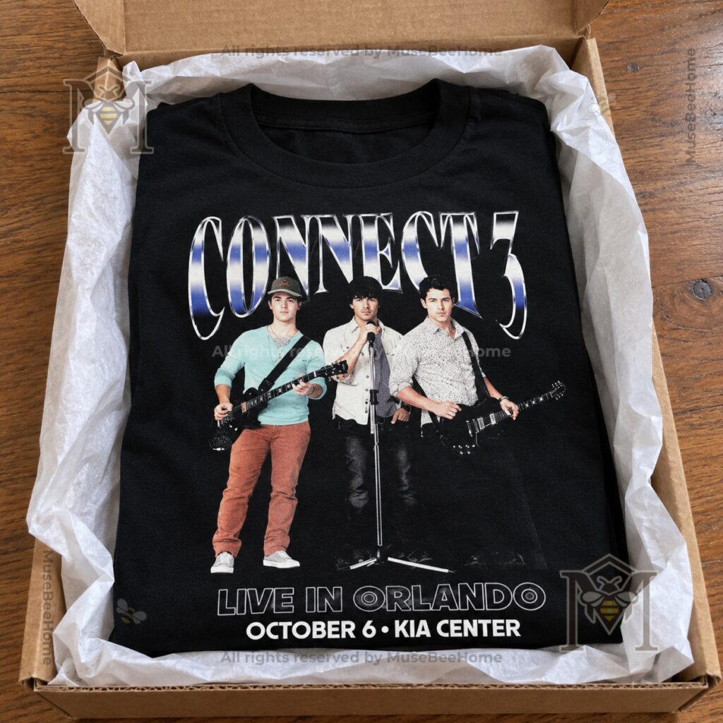 Jonas Brothers The Burning Up Tour All Over Again Live in Orlando T-Shirt - photo 5