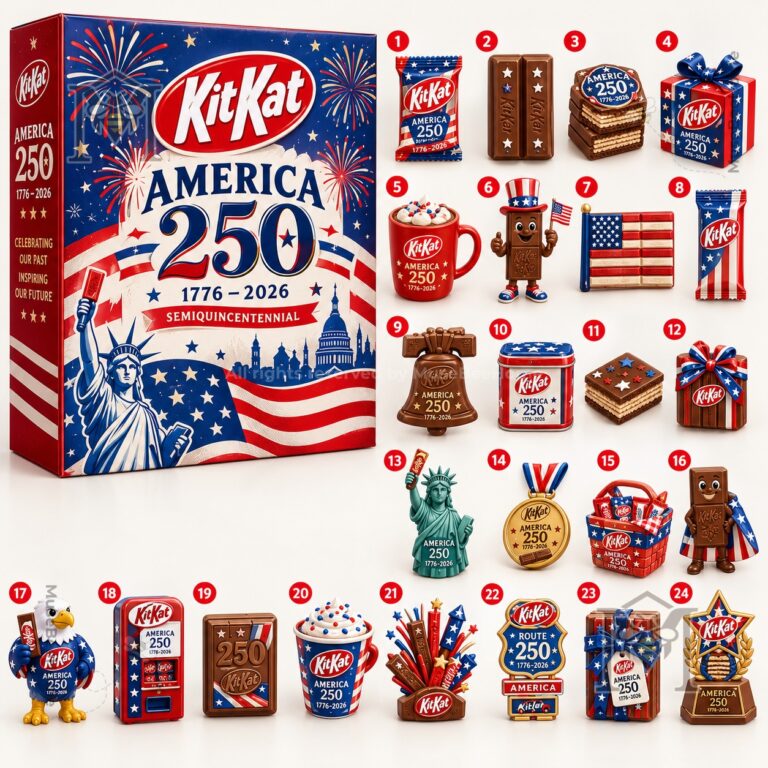 KitKat America 250th Anniversary 2026 Advent Calendar - photo 2