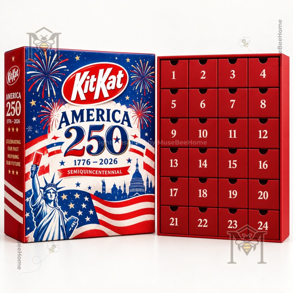 KitKat America 250th Anniversary 2026 Advent Calendar - photo 3
