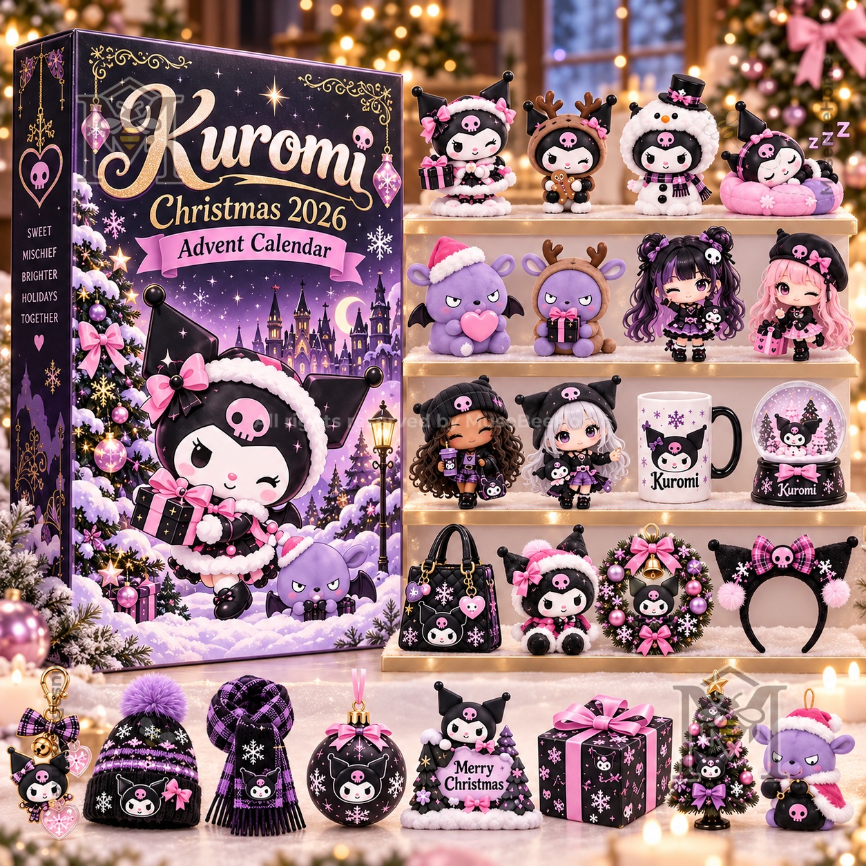 Kuromi Christmas 2026 Advent Calendar - photo 2
