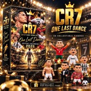 Cristiano Ronaldo One Last Dance 2026 Advent Calendar - box and collectible figures