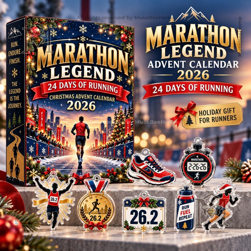Marathon Legend 2026 Christmas Advent Calendar – Front box view Marathon Legend 2026 Christmas Advent Calendar - front box view