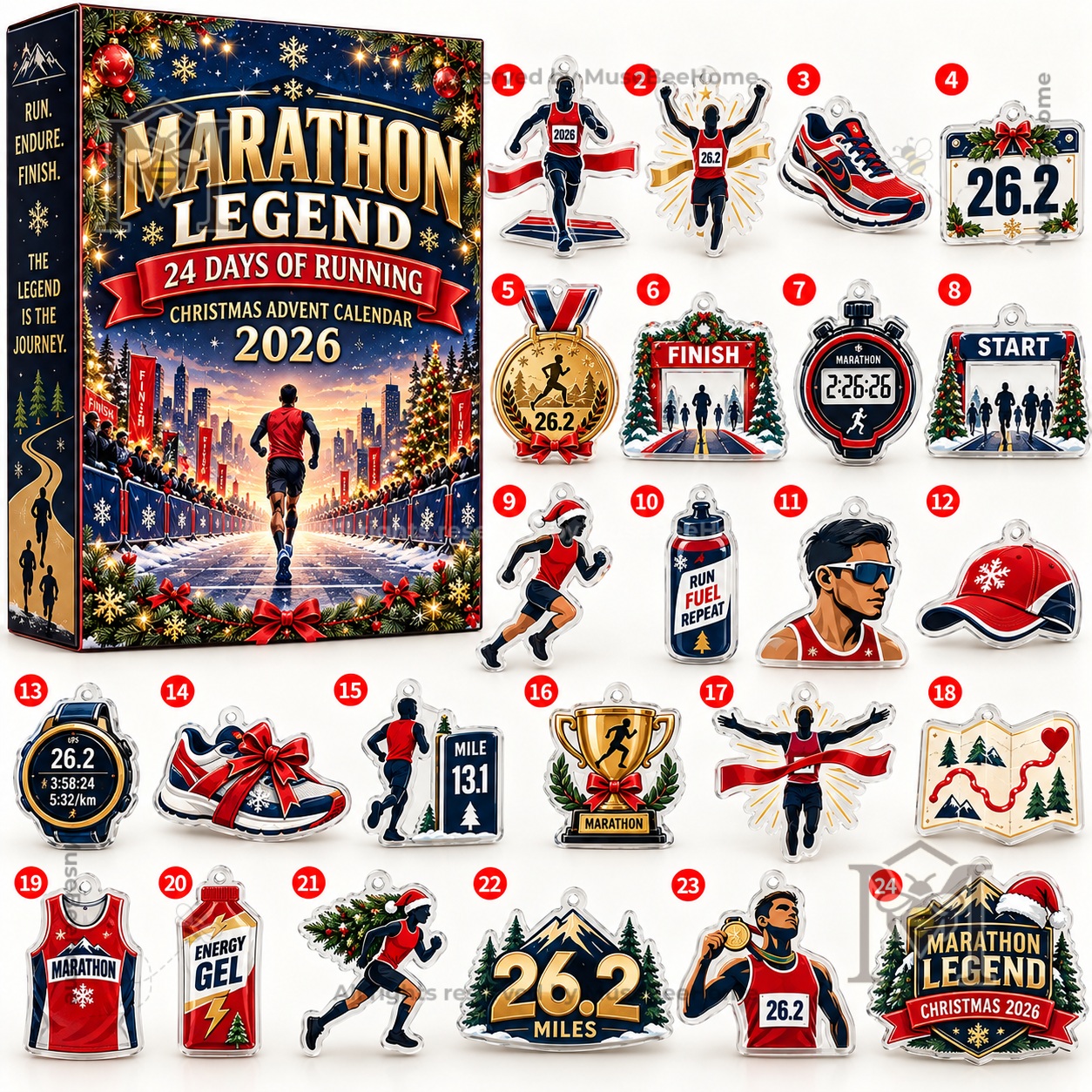 Marathon Legend 2026 Christmas Advent Calendar - photo 2