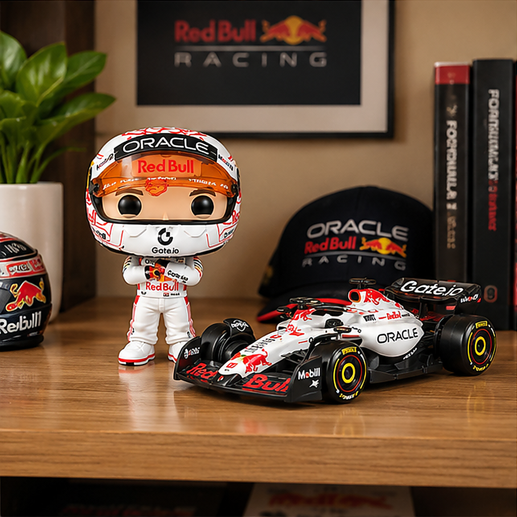 Max Verstappen Oracle Red Bull Racing F1 Funko Pop - photo 3
