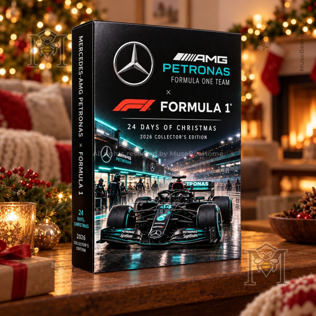 Mercedes-AMG Petronas Formula 1 Advent Calendar - front boxed view