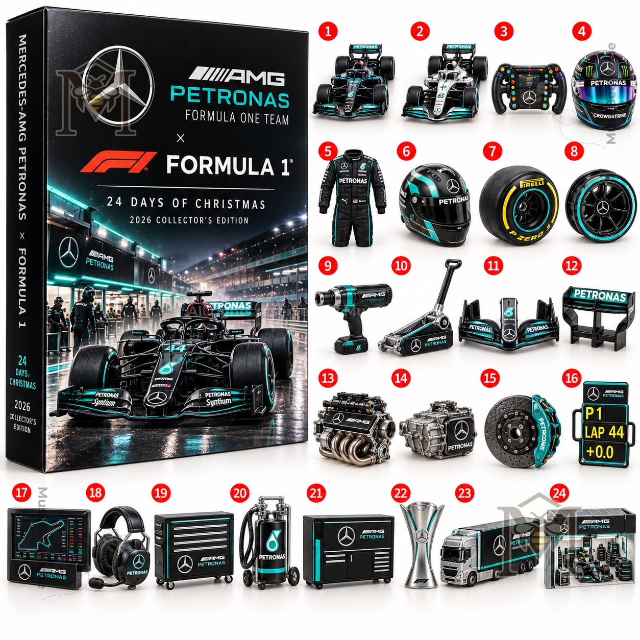 Mercedes-AMG Petronas Formula 1 Advent Calendar - photo 2