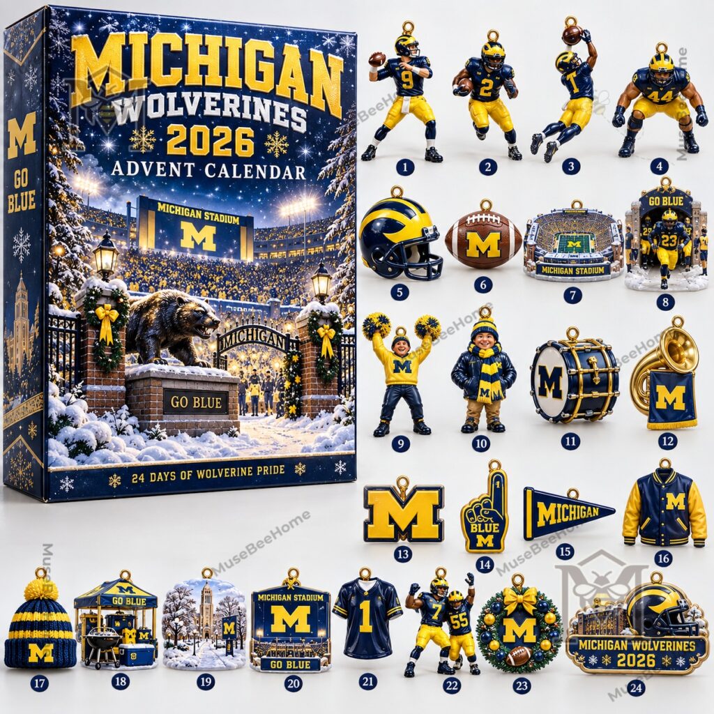 Michigan Wolverines 2026 Advent Calendar - photo 2