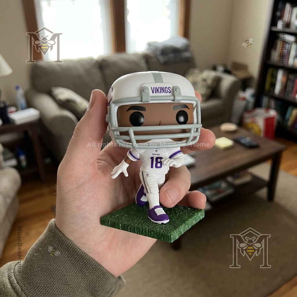 Minnesota Vikings Justin Jefferson Funko Pop - photo 2