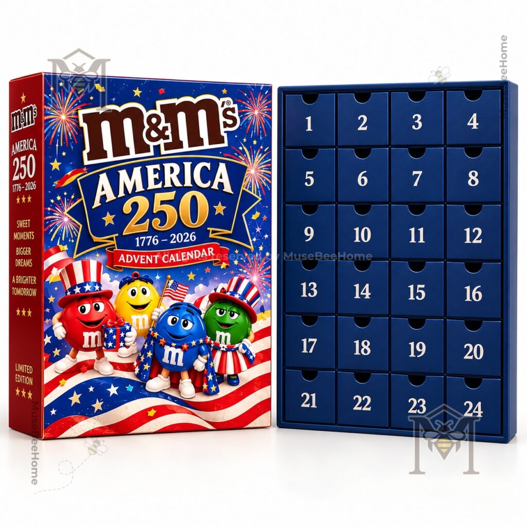 M&M's America 250th Anniversary 2026 Advent Calendar - photo 3
