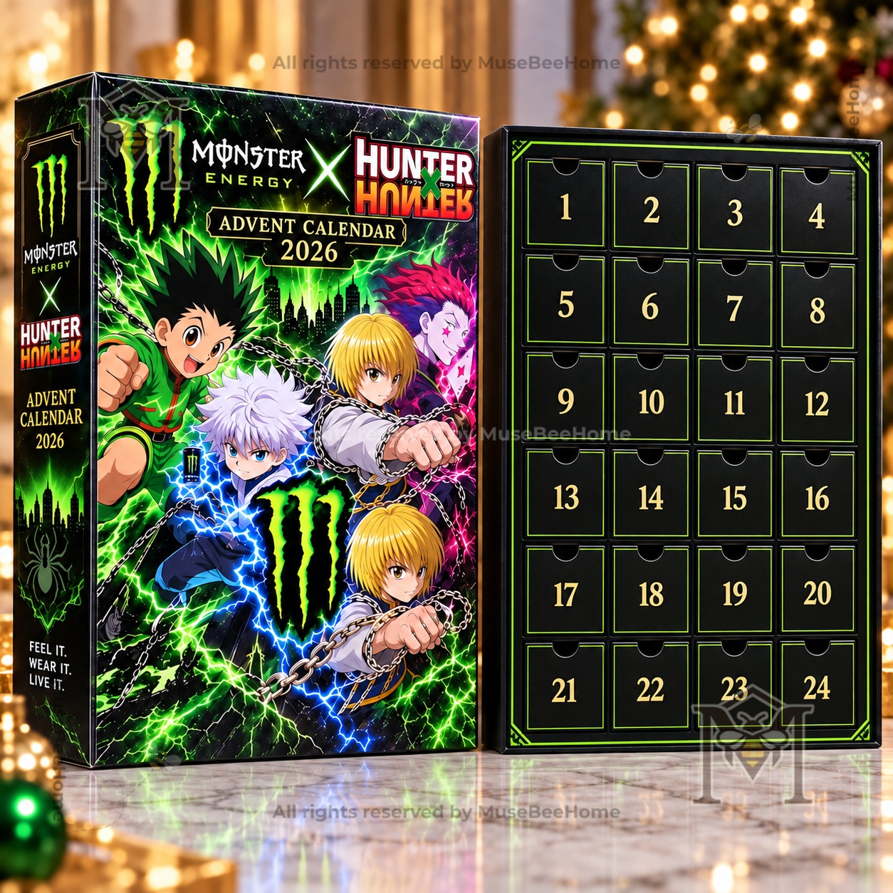 Monster Energy x Hunter x Hunter 2026 Advent Calendar - photo 3